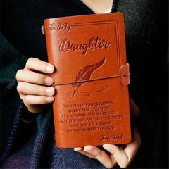 Fashion Portable Leather Diary Journal